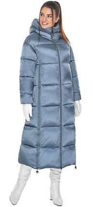 Куртка жіноча довга колір оливного модель 51525 46 (S), фото 2