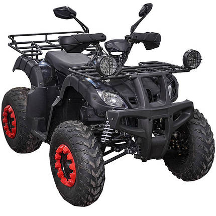 Квадроцикл бензиновий Spark SP200-1 для дорослих одномісний 4-х тактний 200 кубів підлітковий 60 км/год, фото 1