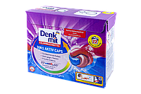 Капсулы для стирки DenkMit Aktiv Color 3в1 (для цветного белья), 22 штуки по 27 г