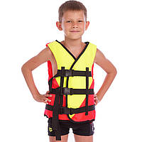 Жилет страховочный детский жилет для плавания PL-3548-10-30 (вес 10-30)