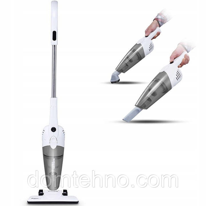 Пилосос 2в1 вертикальний + ручний Deerma Suction Vacuum Cleaner DX118C 16000Pa 600W HEPA