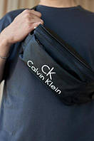 Мужская сумка на пояс Calvin Klein, бананка Calvin Klein, бананка Кельвин Кляйн, поясная сумка, сумка на плечо