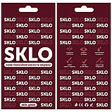 Захисне скло SKLO 3D для TECNO Pova Neo 3 (LH6n) Чорний, фото 5