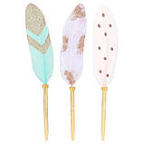 Кулькова ручка - перо Top Model Бірюза 11387, фото 2