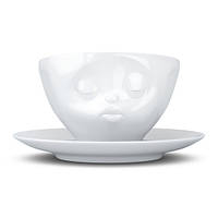 Чашка з блюдцем для кофе и чая Tassen «Поцелуй» (200 мл), фарфор