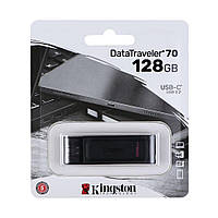 Накопитель USB Flash Drive 3.2 Kingston DT 70 Type-C 128Gb Цвет Black