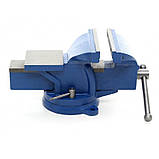 Лещата поворотні 250 мм з ковадлом Kraft & Dele KD1105, фото 4