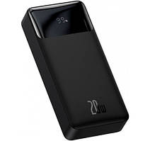 Портативний акумулятор Power Bank Baseus 20000 mAh 20W Bipow Digital Display Black, швидка зарядка