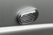 Решітка на повторювач Овал 2 шт ABS для Toyota Prius 2009-2015 рр, фото 4