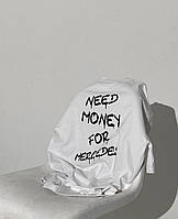 Футболка - "Need money for mercedes".