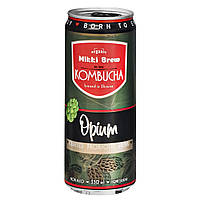 Комбуча классическая вкус опиум Mikki Brew Opium 330мл , ж/б , Украина