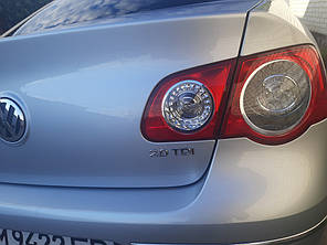 Напис 2.0 Tdi з червоною I для Volkswagen Passat B6 2006-2012 рр, фото 2