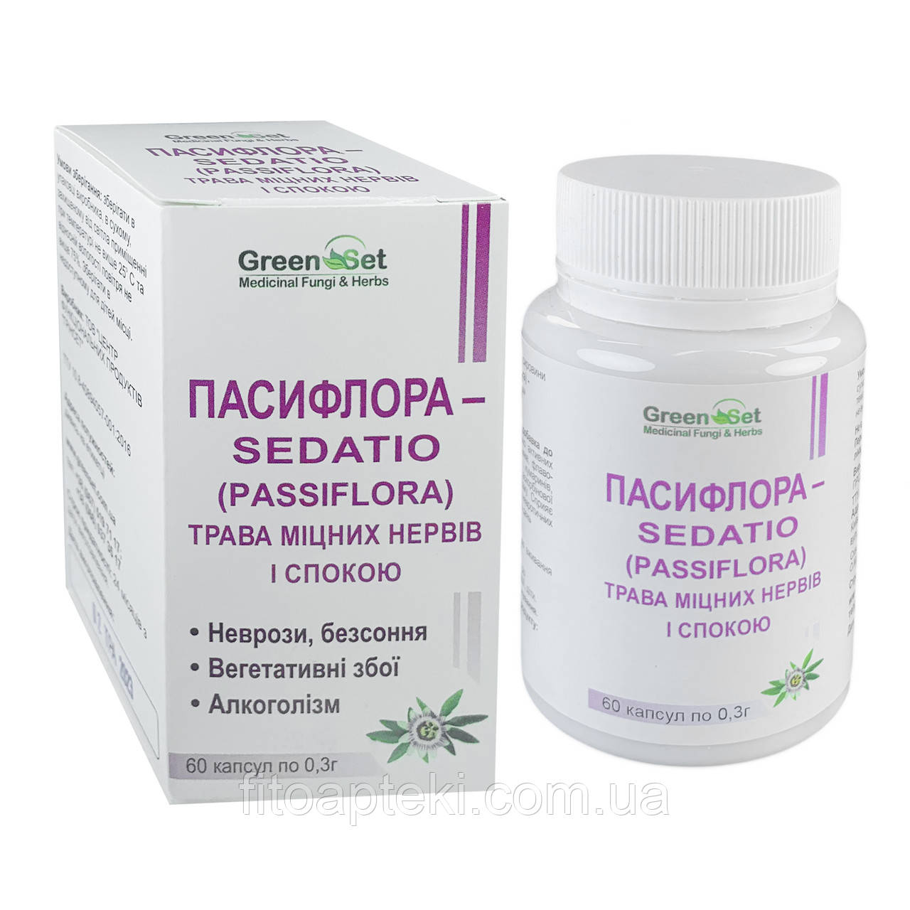 Пасифлора — Sedatio (Passiflora) — 60капс