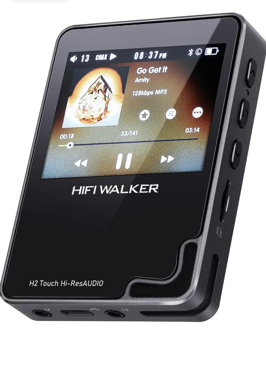 HIFIWALKER H2 Touch, MP3-плеєр із високою роздільною здатністю з Bluetooth