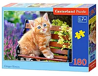 Пазлы 180 элементов Castorland Рыжий котенок (B-018178)