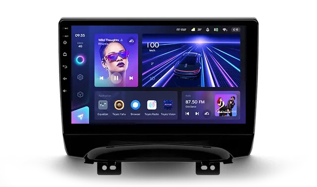 Штатна магнітола Teyes CC3 JAC Refine S3 (2016-2019), фото 1