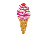 Пляжный надувной матрас Intex 58762 "Мороженое", серия "Десерт", 224 х 107 см топ