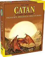 Настільна гра Catan: Treasures, Dragons & Adventurers (Колонізатори: Скарби, Дракони та Пригоди (англійською)) (доповнення)