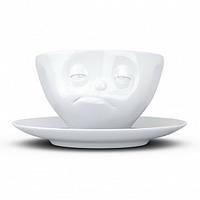 Чашка з блюдцем для кофе и чая Tassen «Тормоз» (200 мл), фарфор