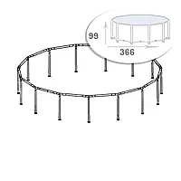 Каркас Prism Intex 88716. Размер 366 х 99 см топ