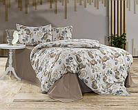 Комплект постельного белья из фланели ТМ Kayra 200×220 см Rose