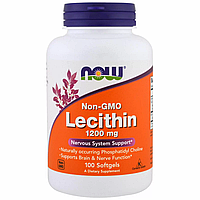NOW Foods Lecithin 1200 mg 100 caps
