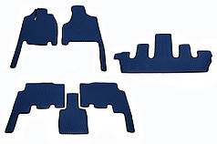Килимки  3 ряди  EVA  сині  для Chrysler Voyager 2001-2007 рр