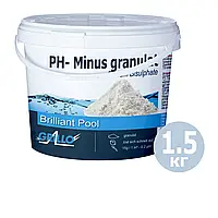 PH-минус для бассейна Grillo 80014. Средство для снижения уровня pH (Германия) 1,5 кг топ