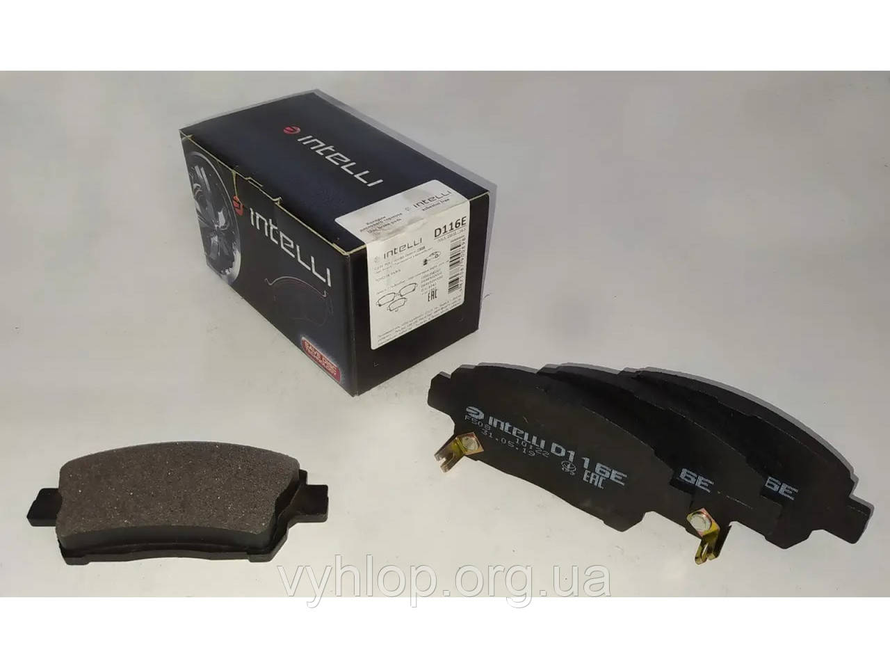 Гальмівні колодки дискові Geely MK (D116E) Dafmi Intelli