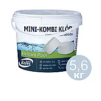 Таблетки для бассейна MINI "Комби хлор 3 в 1" Kerex 80506, 5,6 кг (Венгрия) топ