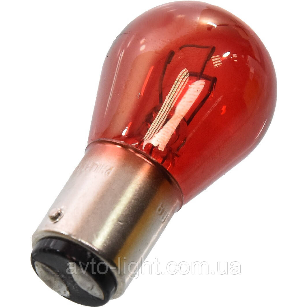 PR21/5W BAY15D RED (2конт)Лампа розжарювання 1шт