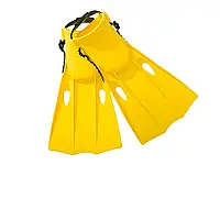 Ласты для плавания Intex 55936, размер S, 35-37(EU), под стопу 22-24 см, желтые топ