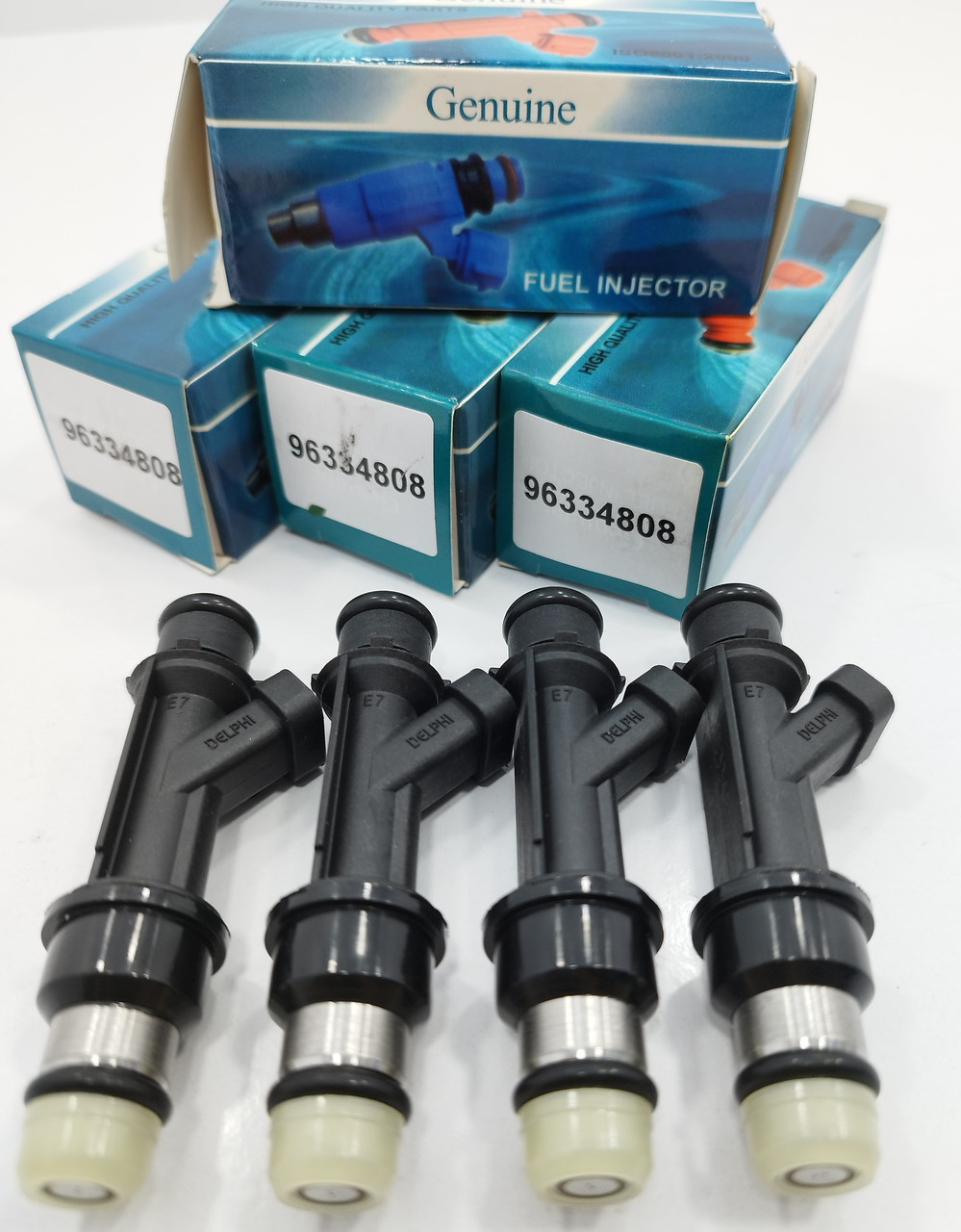 Форсунка паливна (к-т 4 шт.) Ланос 1,5, Авео 1,5 DELPHI Польща, фото 1