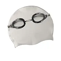 Набір 2 в 1 для плавання Intex 55649 (окуляри: універсальні 55685, обхват голови 52-65 см, шапочка 55991)