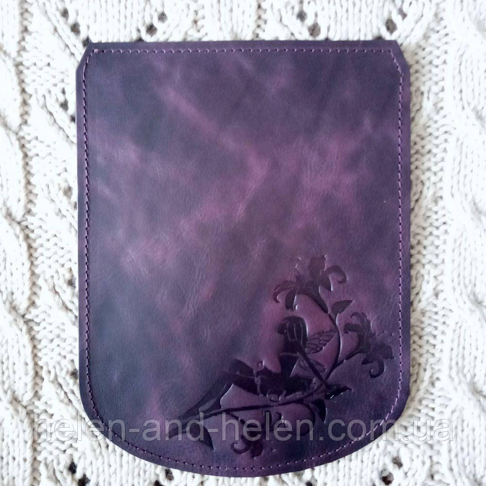 Клапан для рюкзака "Фея". Колір Бордо, фото 1