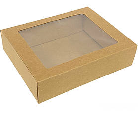 Коробка розміром 30х30х5,5 см Бурій