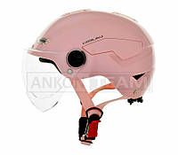 Шлем каска "DAVID" (#D316, розовый, XL, АБС-пластик)