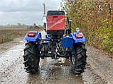 Мототрактор KENTAVR 240B з плугом та фрезою, фото 4