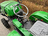 Мототрактор KENTAVR 240B з плугом та фрезою, фото 10