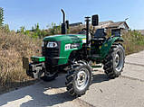 ДТЗ 5354HPX Мінітрактор із Реверсом на Широкій гумі 35 к.с., фото 7