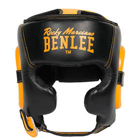 Шлем для боксу Benlee BROCKTON S/M /черно-жовний