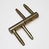 Петля крута OTLAV EXACTA Ø16 4-х штирева біхром, фото 3