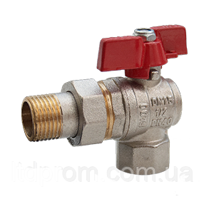 Кран кульовий з «американкою» кутовий FADO, фото 1