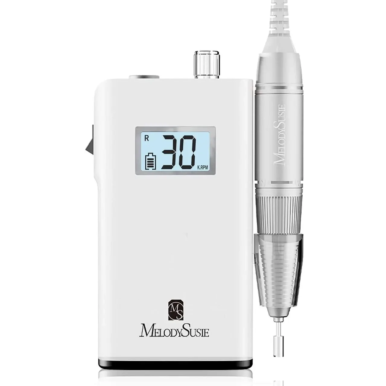 MelodySusie DR-2036 Професійна акумуляторна 30000 об./хв. Бормашина для нігтів, фото 1