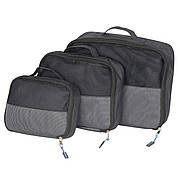 Набір органайзерів дорожніх Bo-Camp Travel Pack Cube 3 pc Anthracite (7504370)