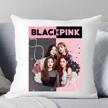 Подушка Black Pink. Подушка Блекпинк 01