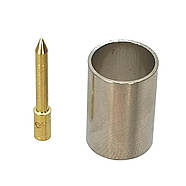 Роз'єм N type Male (тато, штекер) обтискний на кабель RG6 RG5 LMR300 RG304 РК-75 5D-FB, конектор N типу вилка, фото 3