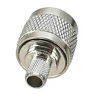 Роз'єм N type Male (тато, штекер) обтискний на кабель RG6 RG5 LMR300 RG304 РК-75 5D-FB, конектор N типу вилка, фото 5