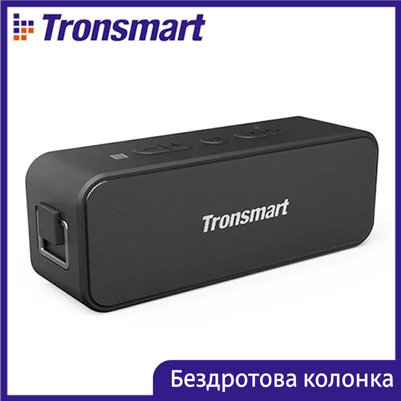 Портативная колонка 20 вт Tronsmart t2 plus маленькая водонепроницаемая беспроводная колонка с Tws для улицы - фото 1 - id-p1956989857