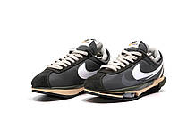 Чоловічі кросівки Nike Waffle Sacai Khaki Green White Beige ALL09438, фото 5